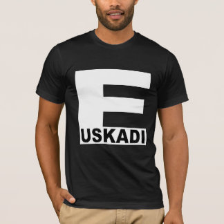 T-shirt BIO noir  EUSKADI