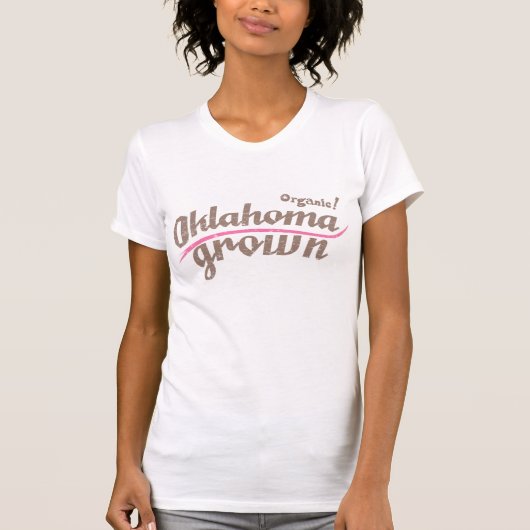 T-shirt Bio! Oklahoma-Grown (Devant)