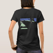 T-shirt bio pour femmes. Logo 2 coureurs (Dos)