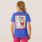 T-shirt bio pour fille (Dos entier)