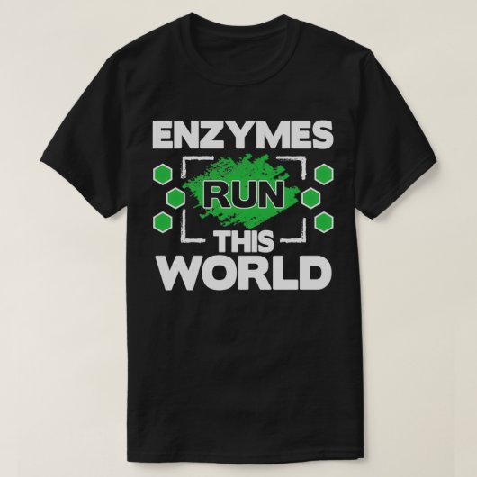 T-shirt Biochimie Biochimiste Biologie Biologiste Enzymes (Design devant)