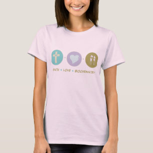 T-shirt Biochimie d'amour de foi