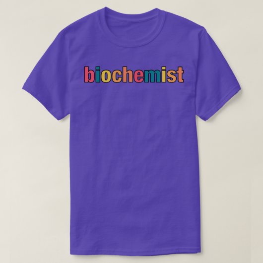 T-shirt Biochimiste (Design devant)