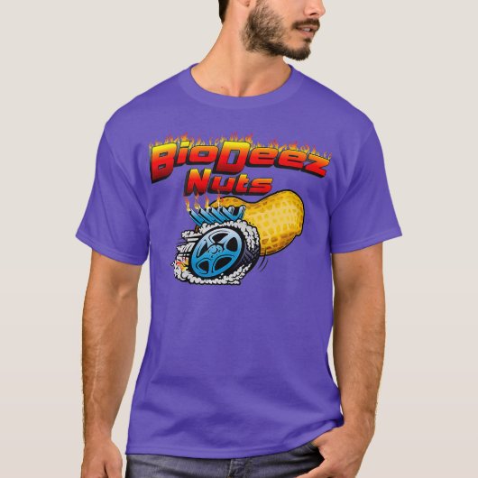 T-shirt BioDeez Nuts Funny Biodiesel Engine Premium (Devant)