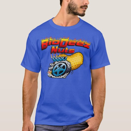 T-shirt BioDeez Nuts Funny Biodiesel Moteur (Devant)