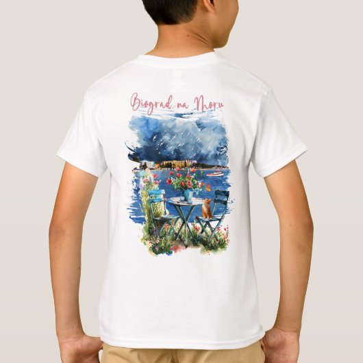 T-shirt Biograd na moru 3 (Dos)