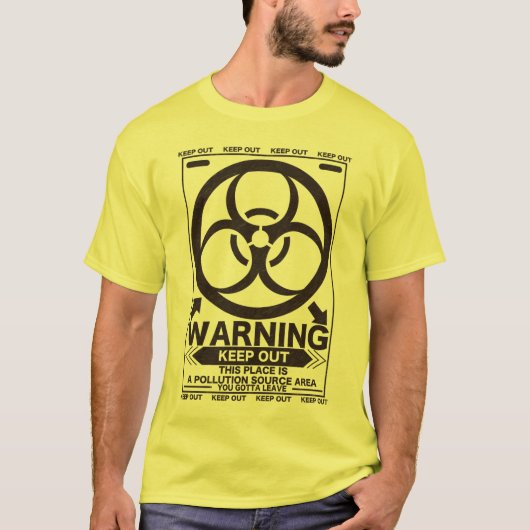 T-SHIRT BIOHAZARD (Devant)