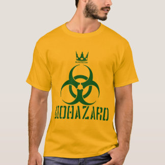 T-SHIRT BIOHAZARD(青)