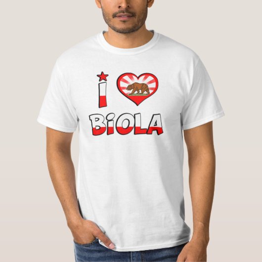 T-shirt Biola, CA (Devant)
