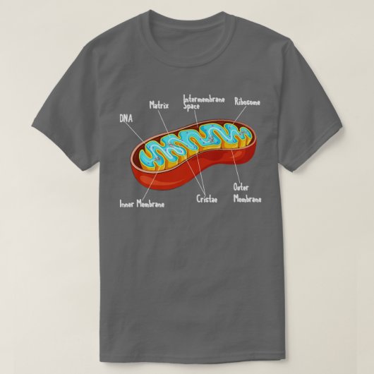 T-shirt Biologie cellulaire Mitochondrie Biologiste Scienc (Design devant)
