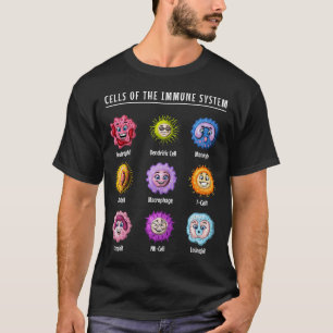 T-shirt Biologie Cellules système immunitaires