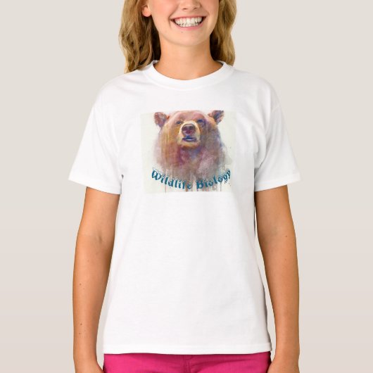 T-shirt "Biologie de la faune" (Devant)