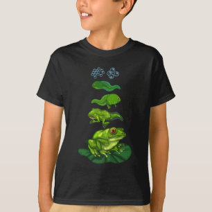T-shirt Biologie de la grenouille Tadpole Métamorphose Cyc