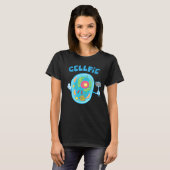 T-shirt Biologie du virus cellulaire Biologie cellulaire S (Devant entier)