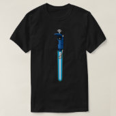 T-shirt Biologie Pipesaber DAPI Pipette 1 (Design devant)
