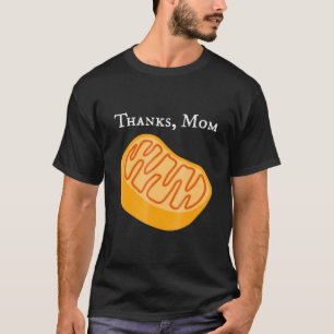 T-shirt biologie t , mitochondrie , merci, maman, science.