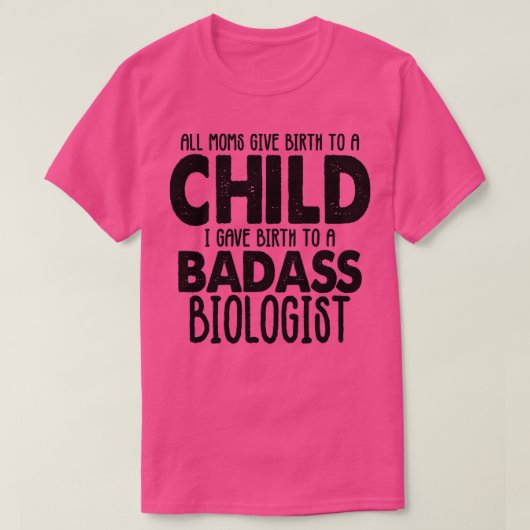 T-shirt Biologiste 3 1 (Design devant)
