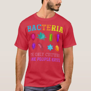 T-shirt Biologiste Biologie des bactéries