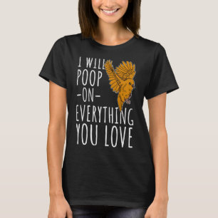 T-shirt Biologiste canarien des oiseaux chanteurs Canaries