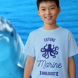 T-shirt Biologiste de Future Marine - Octopus