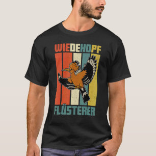 T-shirt Biologiste de Hoopoe Biologie Ornithologue de Song