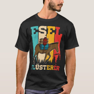 T-shirt Biologiste Espèces Cheval Domestique Âne Afrique A