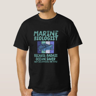 T-shirt Biologiste marin Biologie marine