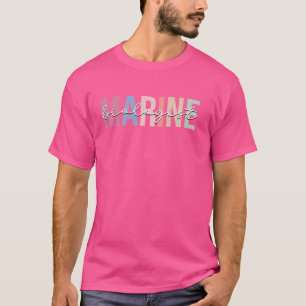 T-shirt Biologiste marin Biologie marine Océan Étudiant Oc