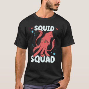 T-shirt Biologiste marin de calmar de poulpe 3