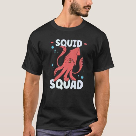 T-shirt Biologiste marin des calmars 2 (Devant)