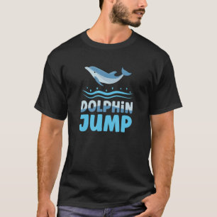 T-shirt Biologiste marin Dolphin Jump Animaux aquatiques