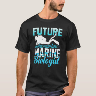 T-shirt Biologiste marin futur Étudiant en biologie marine