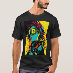T-shirt Biologiste marin plongeur en scaphandre autonome