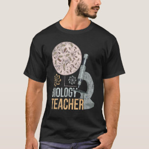 T-shirt Biologiste Microbiologie Biologie Professeur Micro