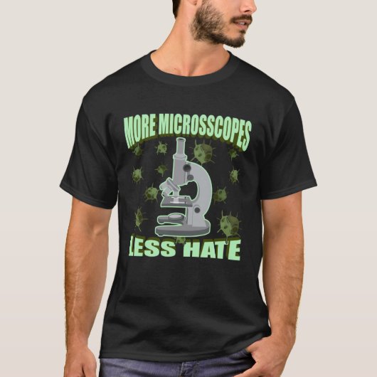 T-shirt Biology Microscope Scientist Science  Teacher Biol (Devant)