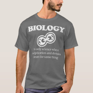 T-shirt Biology Science Distressed t shirt for science bio