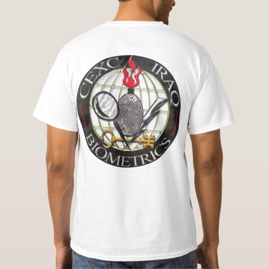 T-shirt Biométrie de CEXC (Dos)