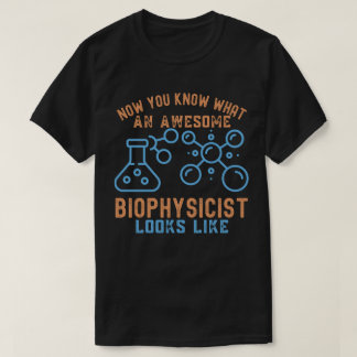 T-shirt Biophysique Major8, Anniversaire biophysicien
