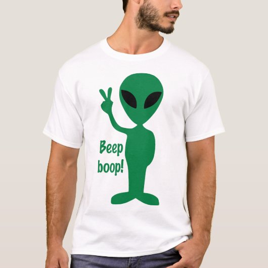 T-shirt Bip, Boop ! (Devant)