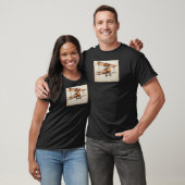 T-shirt Biplan vintage (Unisexe)