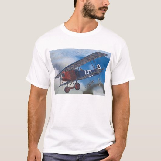 T-shirt Biplan WW1 (Devant)