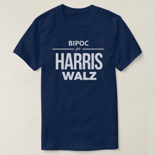 T-shirt BIPOC pour Harris Walz (Design devant)