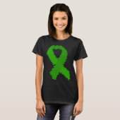 T-shirt Bipolar Disorder Awareness Ribbon (Devant entier)