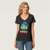 T-shirt Birbing Ain't Easy Parrot I Turquoise Parrotlet Ra (Devant entier)