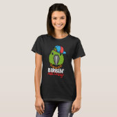 T-shirt Birbing Ain't Easy Parrot I Yellow naped Amazon (Devant entier)