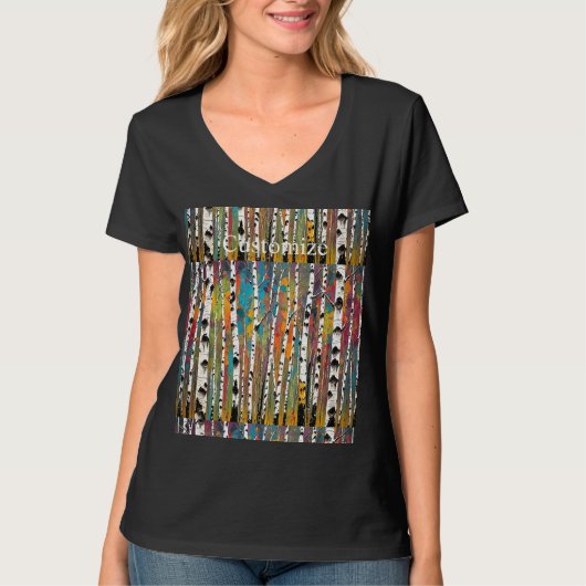 T-shirt Birch Woods Thunder_Cove (Devant)