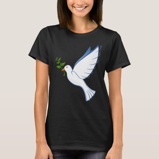 T-shirt Bird Bird Lover Flying Freedom Peace (Devant)