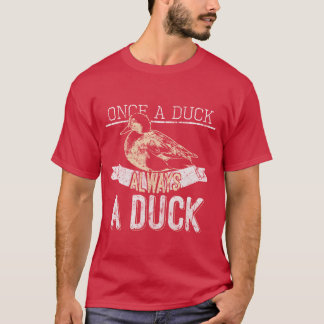 T-shirt Bird Duck girl