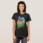 T-shirt Bird Flock Birding for Parrot (Devant entier)