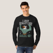 T-shirt Bird  Flying Animal Ornithology Eagle Whisperer (Devant entier)